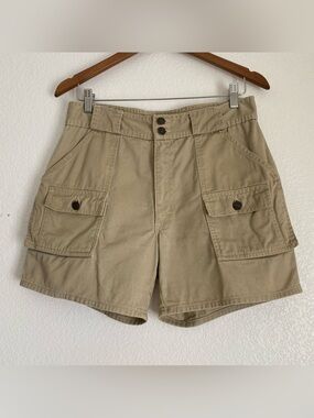 Vintage Gap cotton cargo shorts, khaki